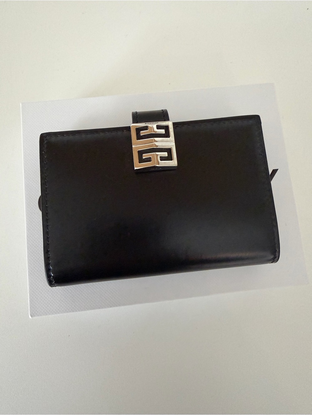 Givenchy 4G Trifold Wallet in Calfskin Leather
